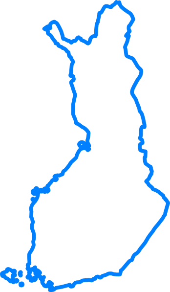 Outline Map Of Finland - ClipArt Best