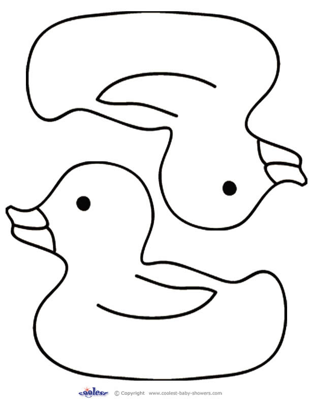Best Photos of Rubber Duck Template Cut Out - Rubber Duck Template ...