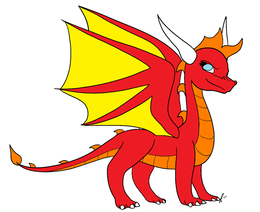 Red Dragon Clip Art