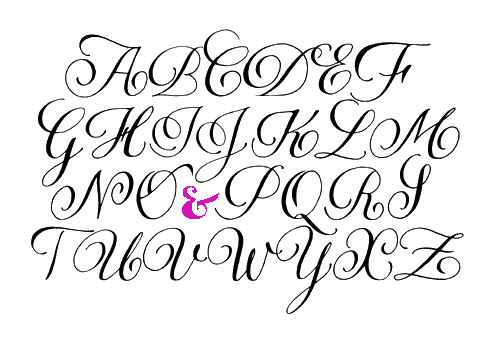 Featured image of post Fancy Calligraphy Alphabet After generating your fancy text symbols you can copy and paste the fonts to most websites and text processors