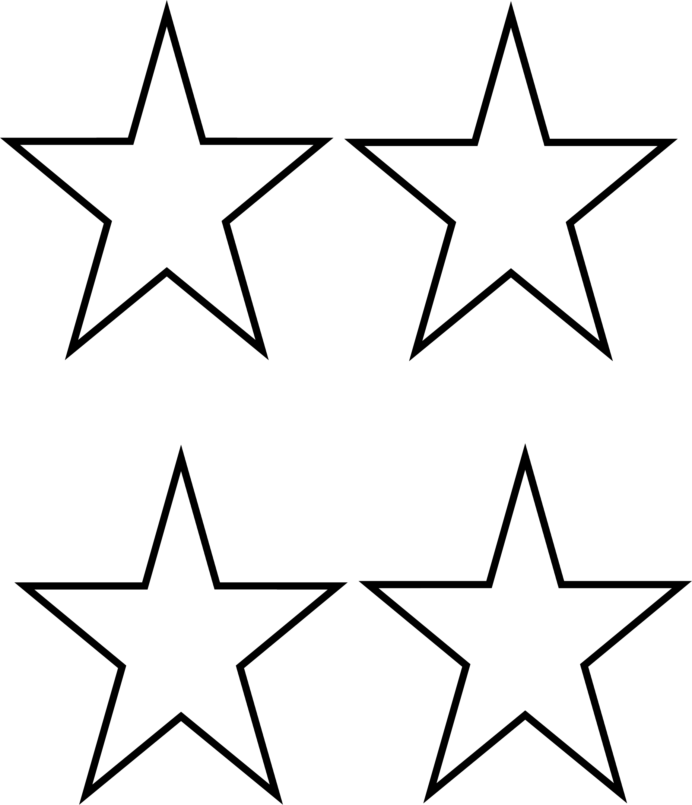 Magic Star Template Free Download