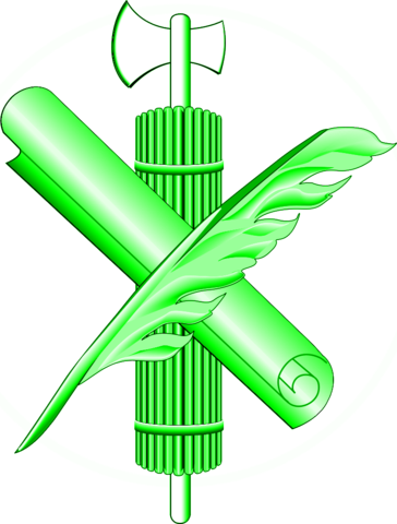 Green fasces-scroll-quill.png