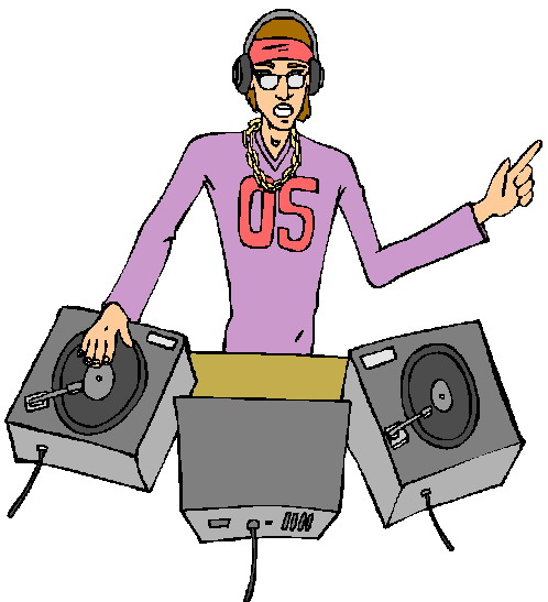 dj clipart free download - photo #31