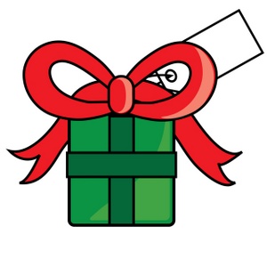 Gift Clipart Image - Christmas Present Icon