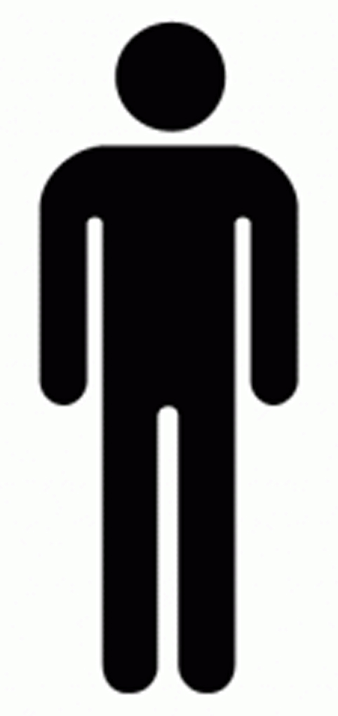 Toilet Signs For Men - ClipArt Best