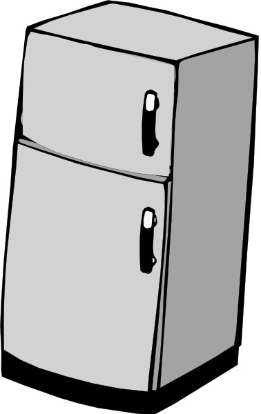 Refrigerator SVG Vector file, vector clip art svg file