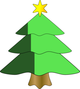 Christmas Tree Clip Art clip art - vector clip art online, royalty ...