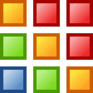 Icon Colors clip art Free Vector