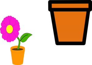 Flower Pot Clip Art - Tumundografico