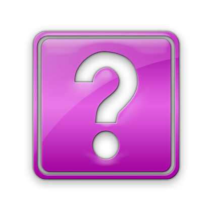 Boxed Question Mark Icon #073301 » Icons Etc