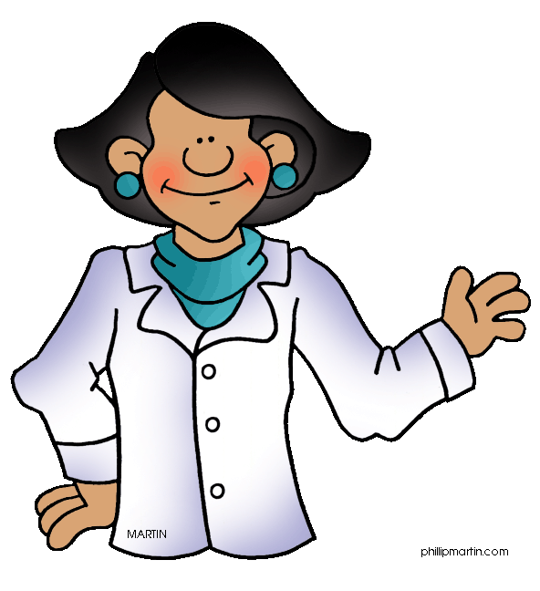 Science teacher clip art