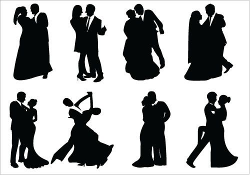 Prom Couples Clipart