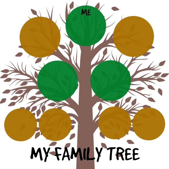 Printable Family Tree for Kids
