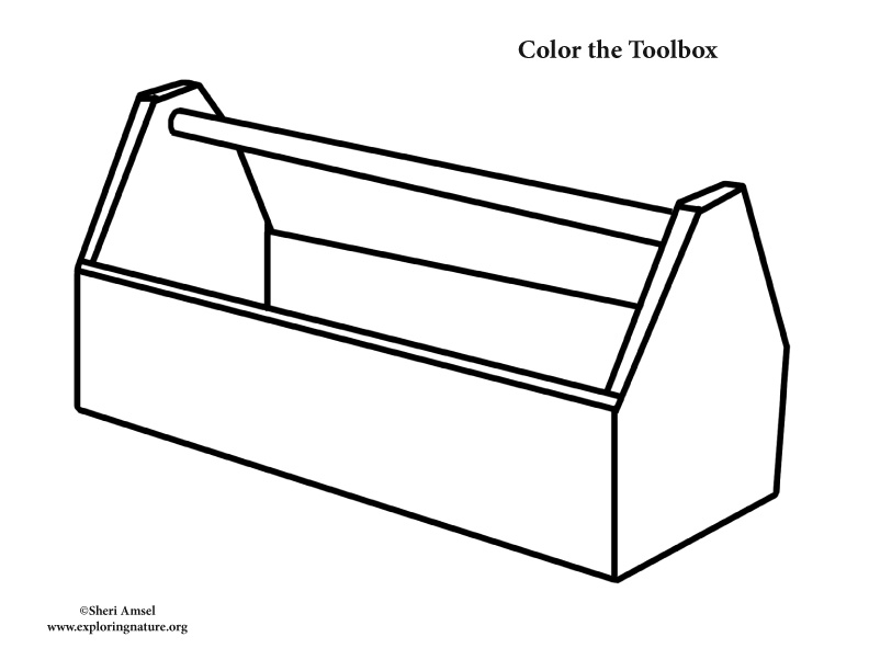 Printable Tool Box Template