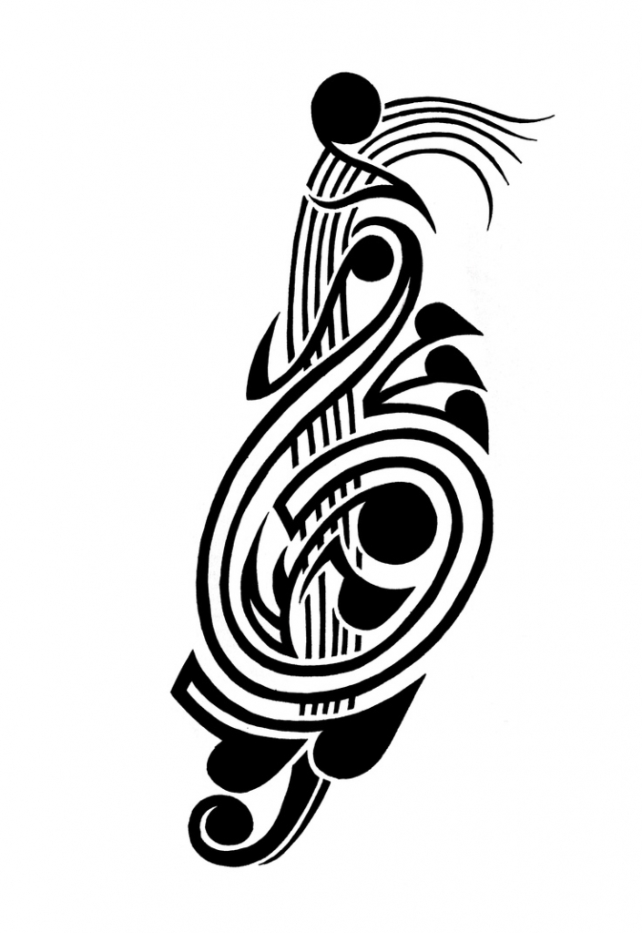 Musical Tribal Tattoo Designs Tribal Music Tattoos Tattoo Designs ...
