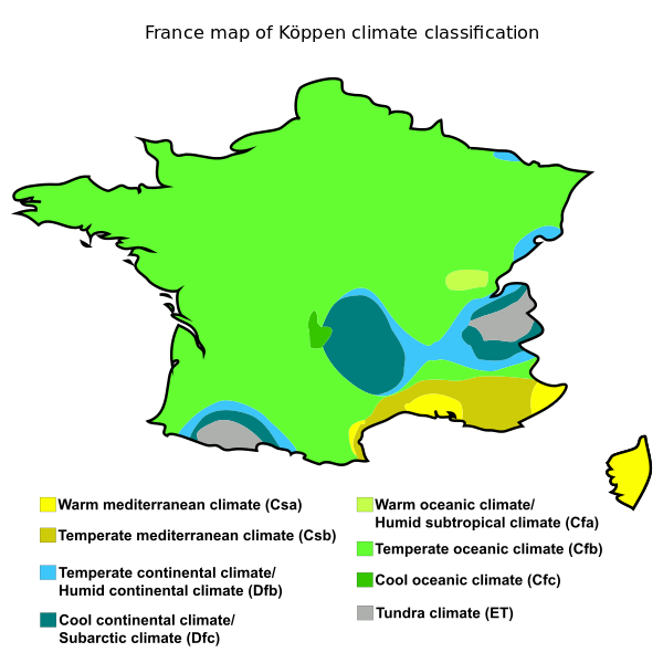 File:France map of KÃ¶ppen climate classification.svg - Wikimedia ...