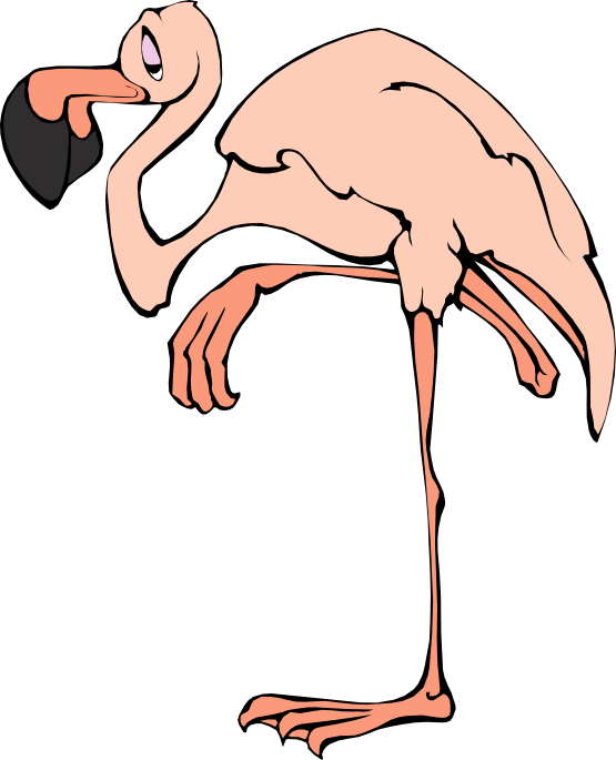 527 views Free to Use & Public Domain Flamingo Clip Art