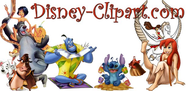 Happy birthday disney characters clipart free