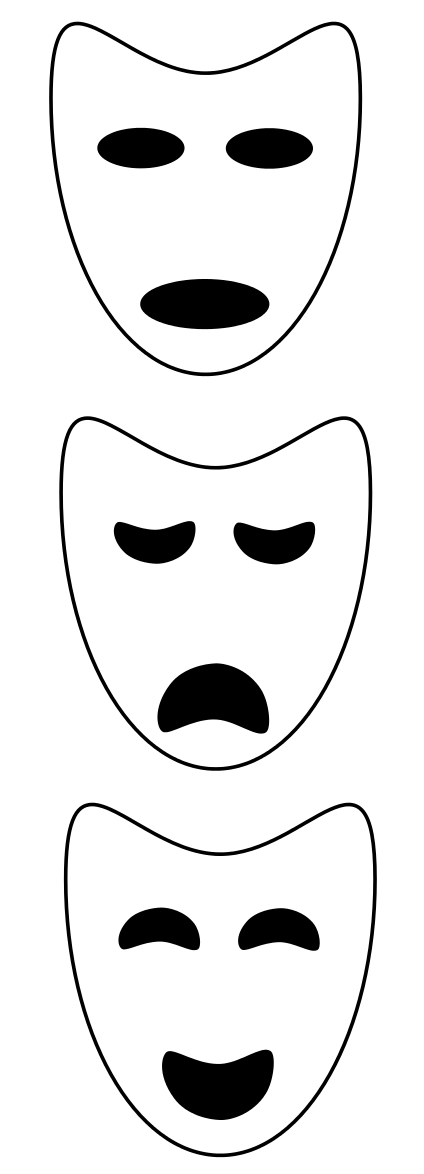 drama-mask-templates-clipart-best