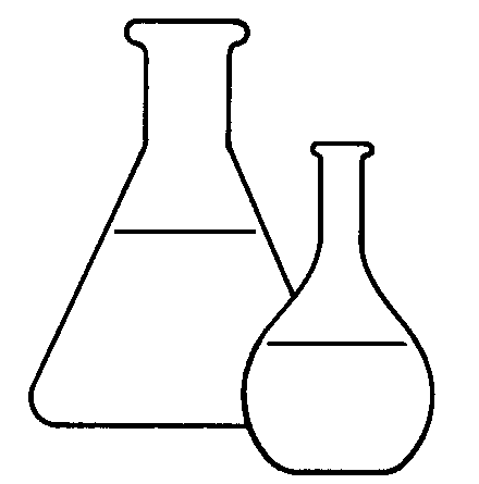 Science Experiment Clipart Black And White