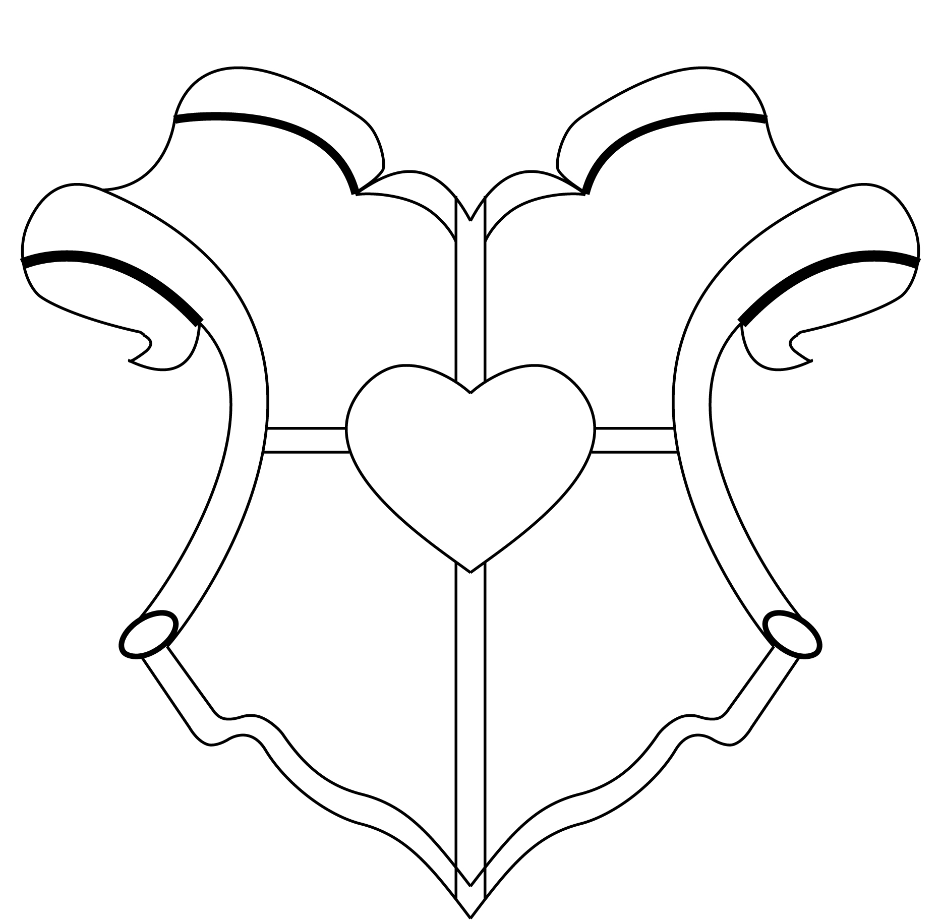 Coat Of Arms Shield Outline