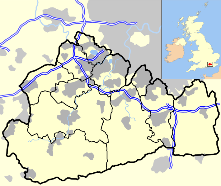 Surrey outline map with UK.png