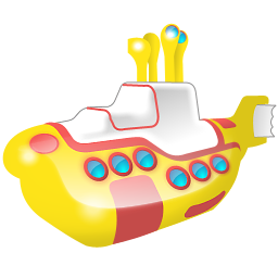 Yellow submarine Icon | Transport For Vista Iconset | Aha-