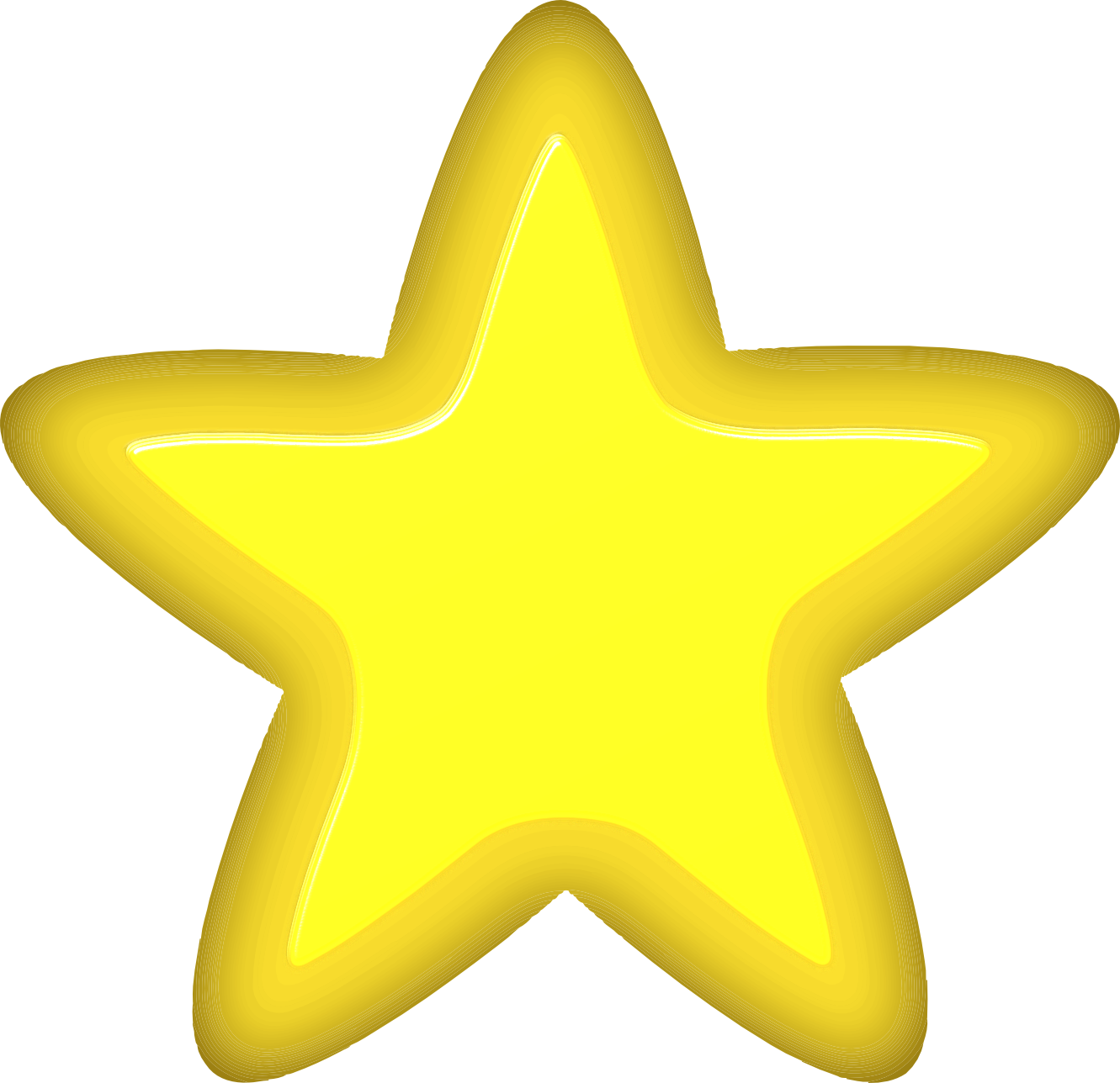 Yellow star Star SVG