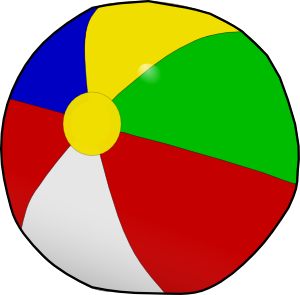 Home Beach Ball And Pail Coloring Pages List