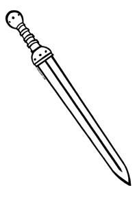 Free LDS Sword of Laban Clipart