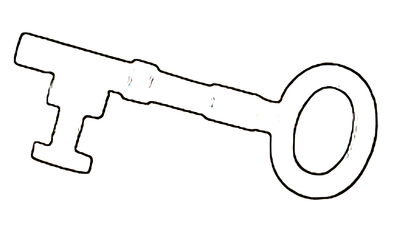 key clipart template - photo #2