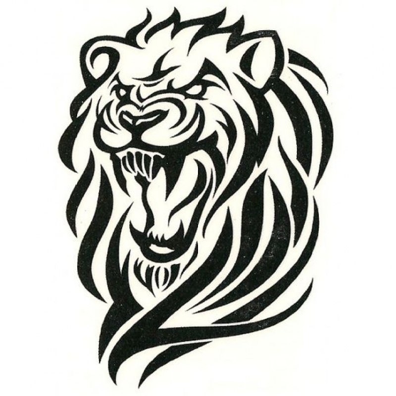 Tribal Tattoo Designs Free Download Lion Tattoo | Lion Tribal ...