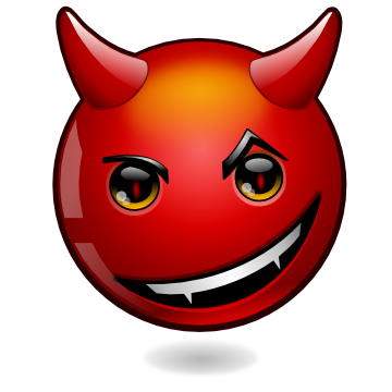 Halloween Smileys : The Devil by mondspeer on DeviantArt