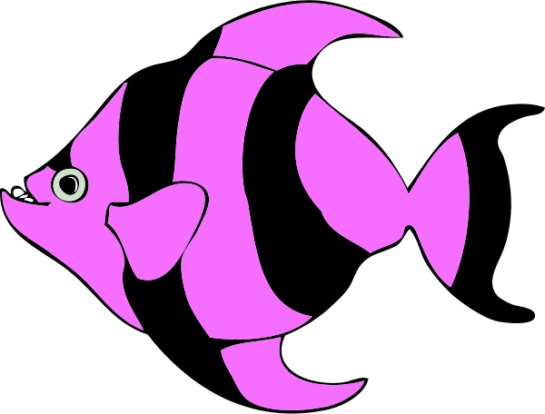 Pink Fish Clip Art - ClipArt Best