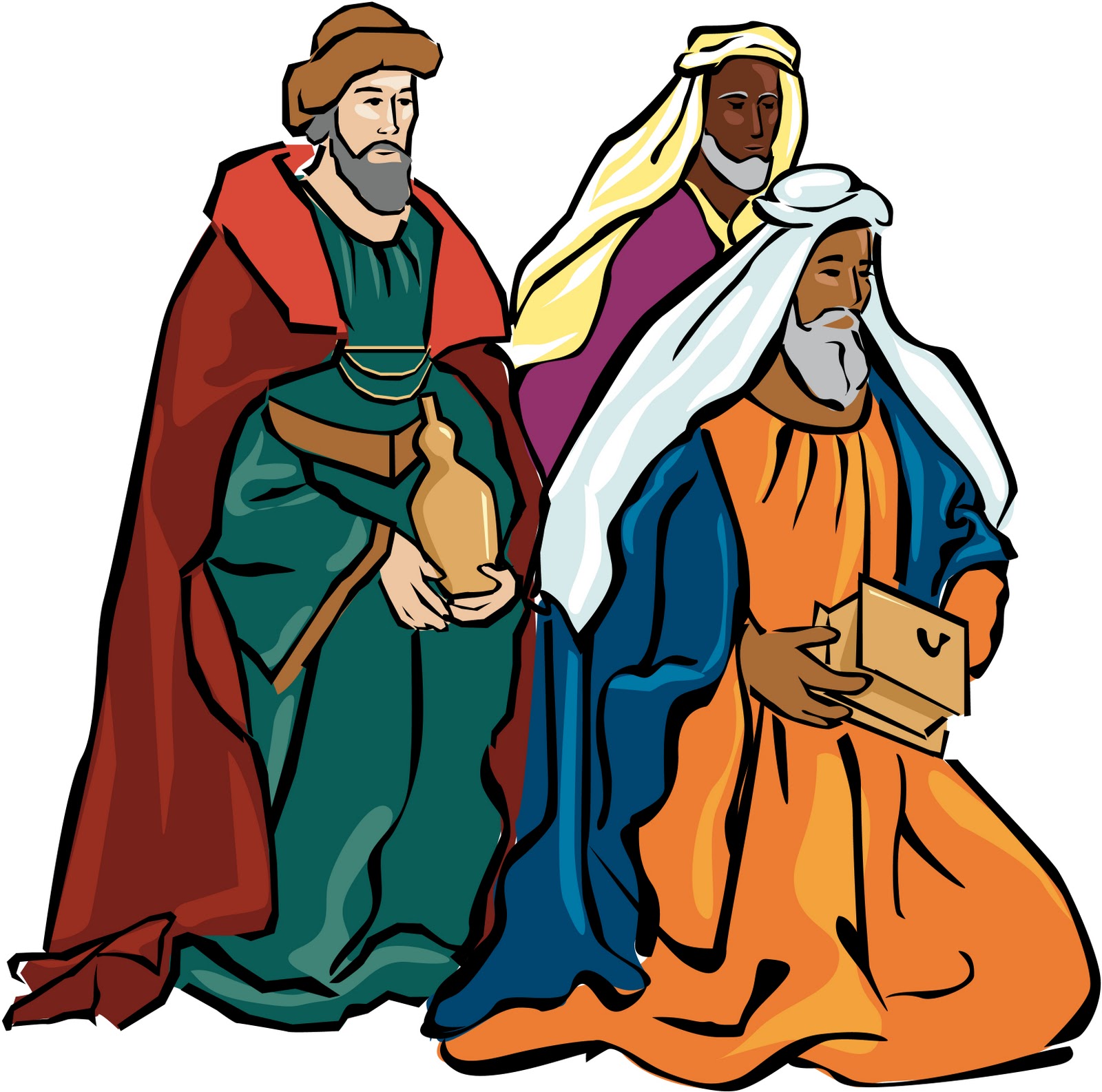 Picture Of Wise Men Art Clipart