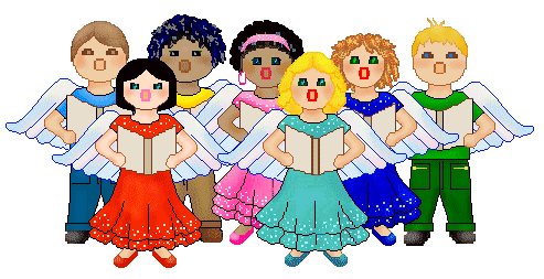 Clipart angels singing