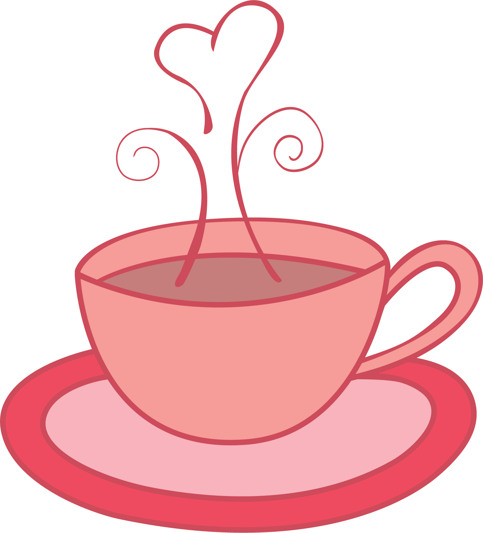 China tea cup clipart