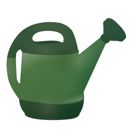 Green Watering Can Icon, PNG ClipArt Image | IconBug.com