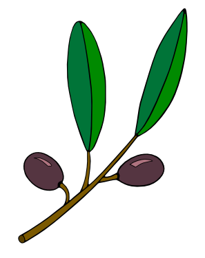Free Olive Branch Clip Art
