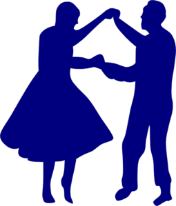 Couple Dancing Clip Art - vector clip art online ...