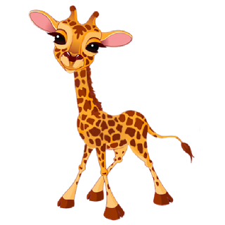 Giraffes - Cartoon Picture Images