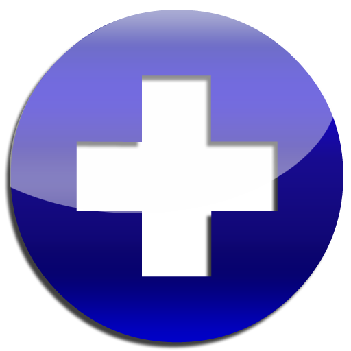 Pharmacy Medical Clipart - blue cross round symbol category symbol