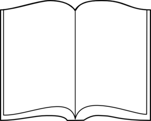 Free Printable Open Book Template - ClipArt Best