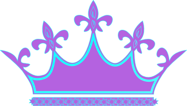 Purple Crown Clipart