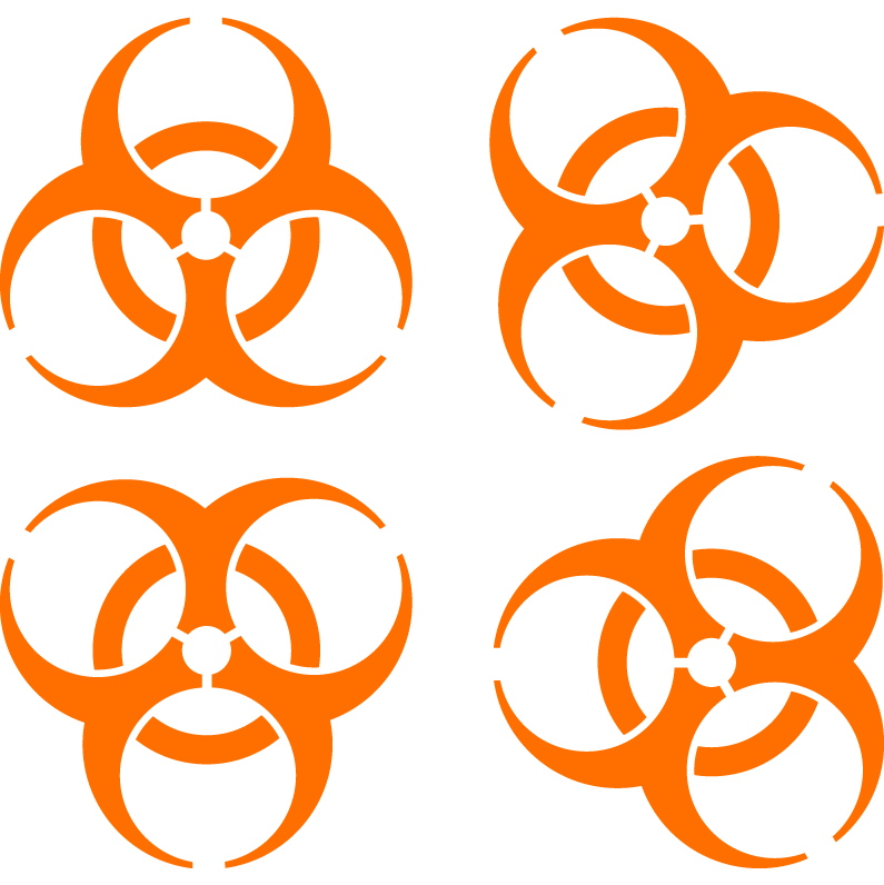 Biohazard: Iconic Symbol Designed to be “Memorable but Meaningless ...