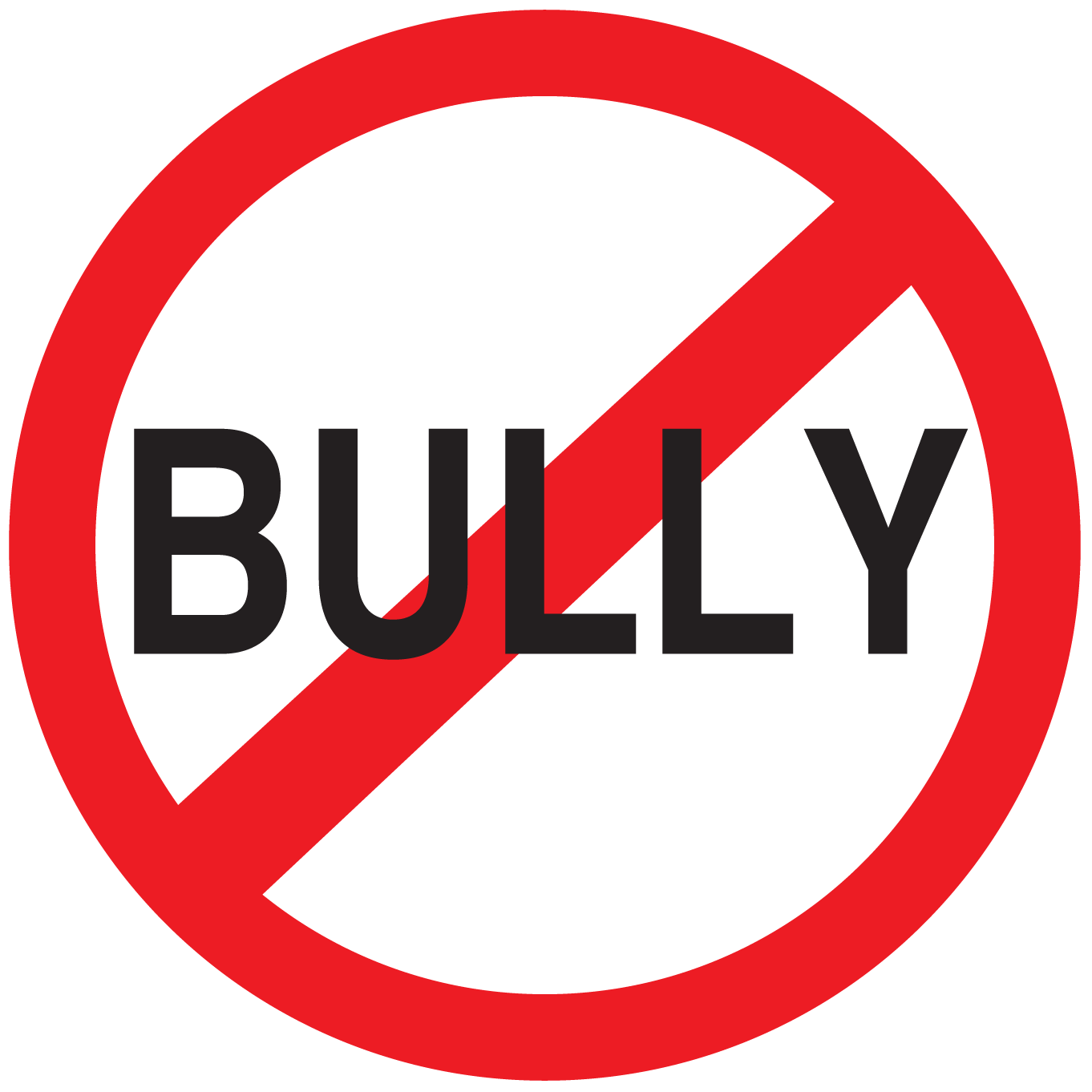 No bully clipart