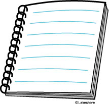 Spiral Notebook Paper Clipart - Free Clipart Images