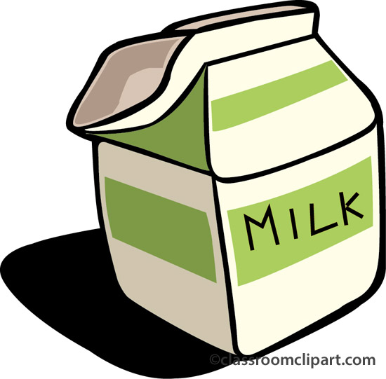 Small Container Of Milk Clipart