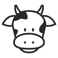 Cartoon cow faces