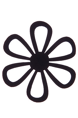Cut Out Six Petal Flower Wooden Charm from Cards and Craft UK ...